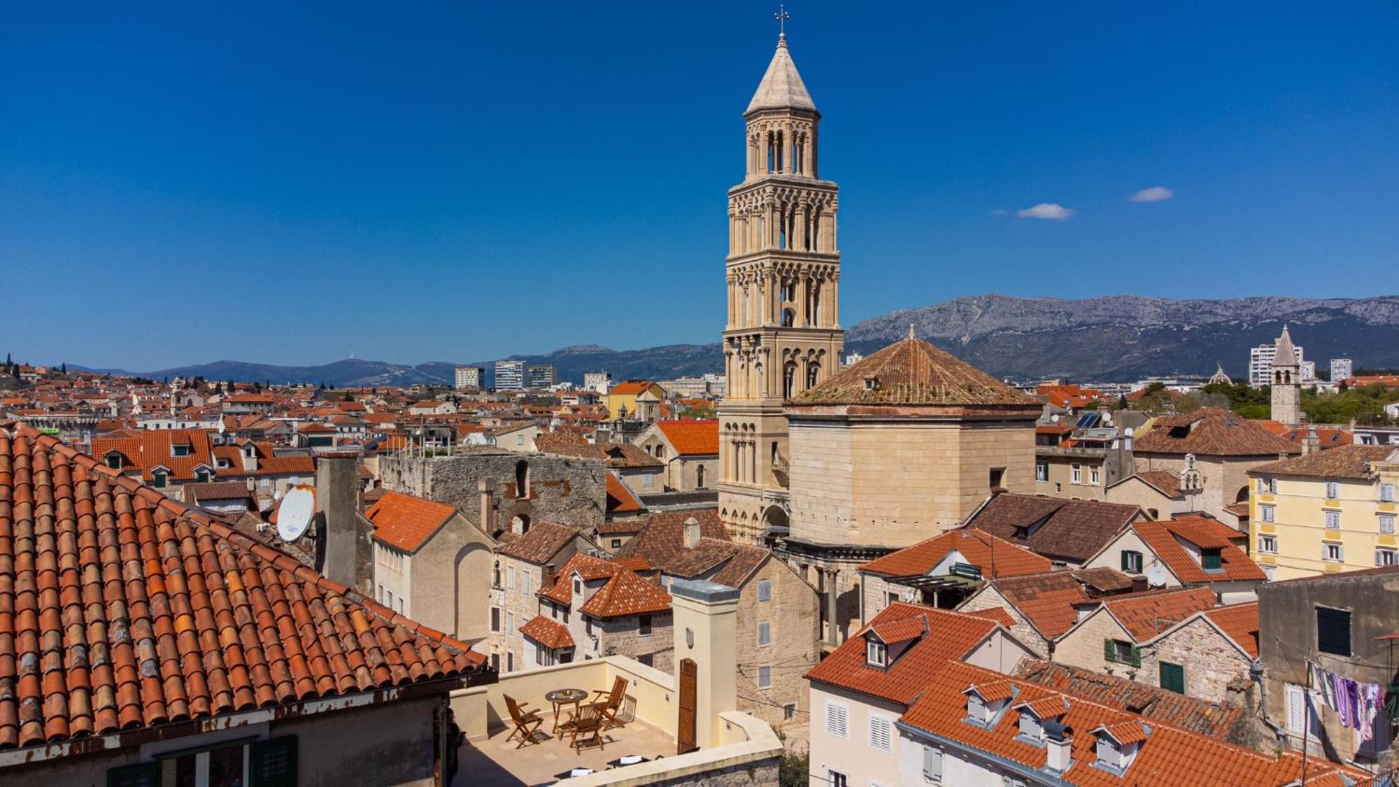 斯普利特Terazza Grande In Diocletian Tower公寓 外观 照片