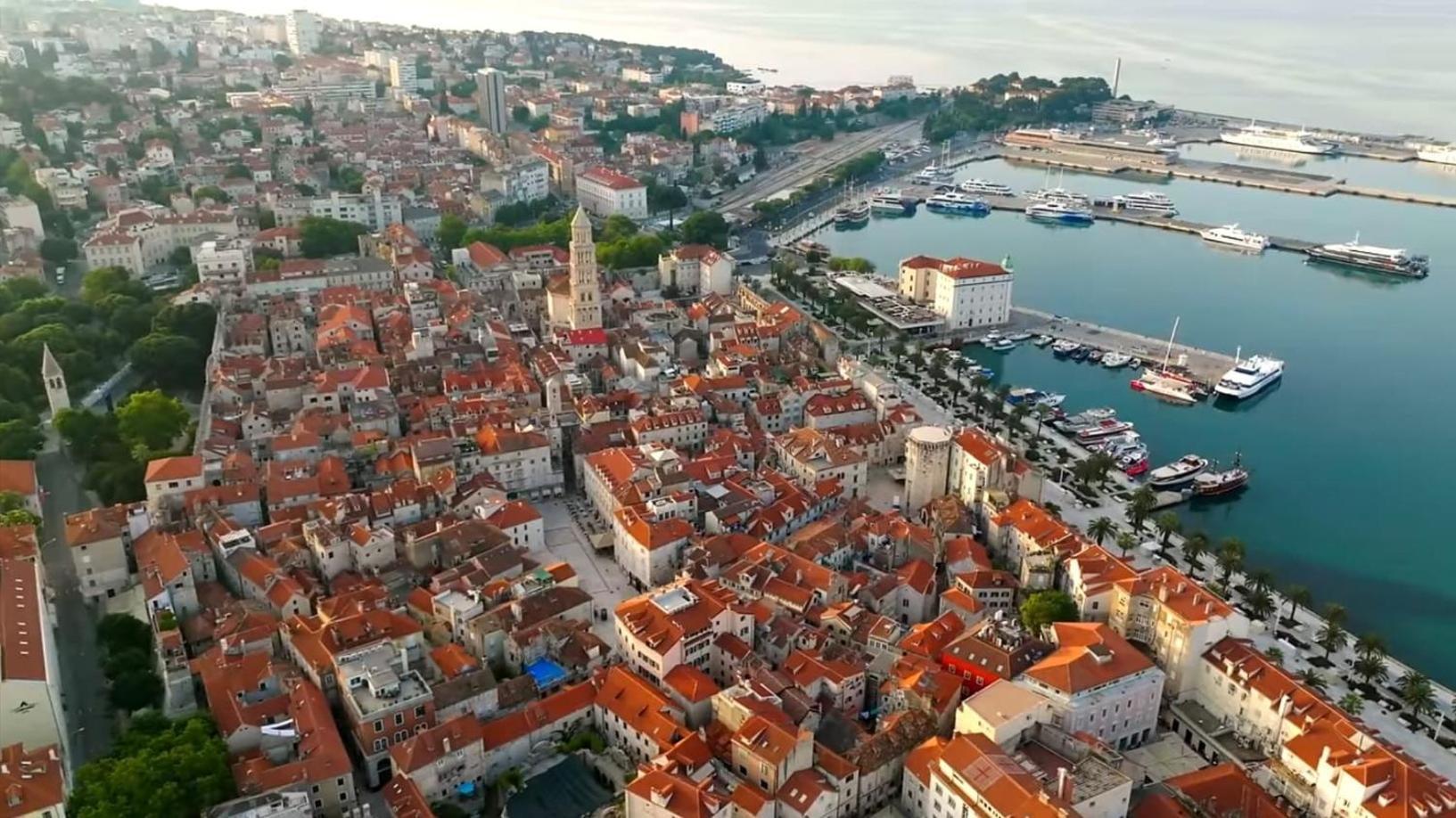 斯普利特Terazza Grande In Diocletian Tower公寓 外观 照片