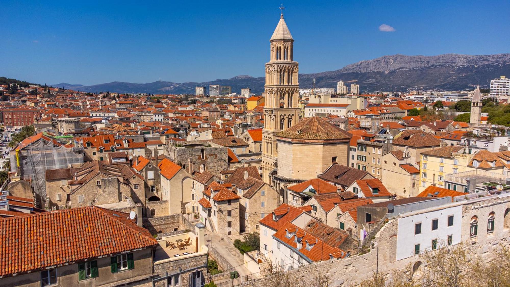 斯普利特Terazza Grande In Diocletian Tower公寓 外观 照片