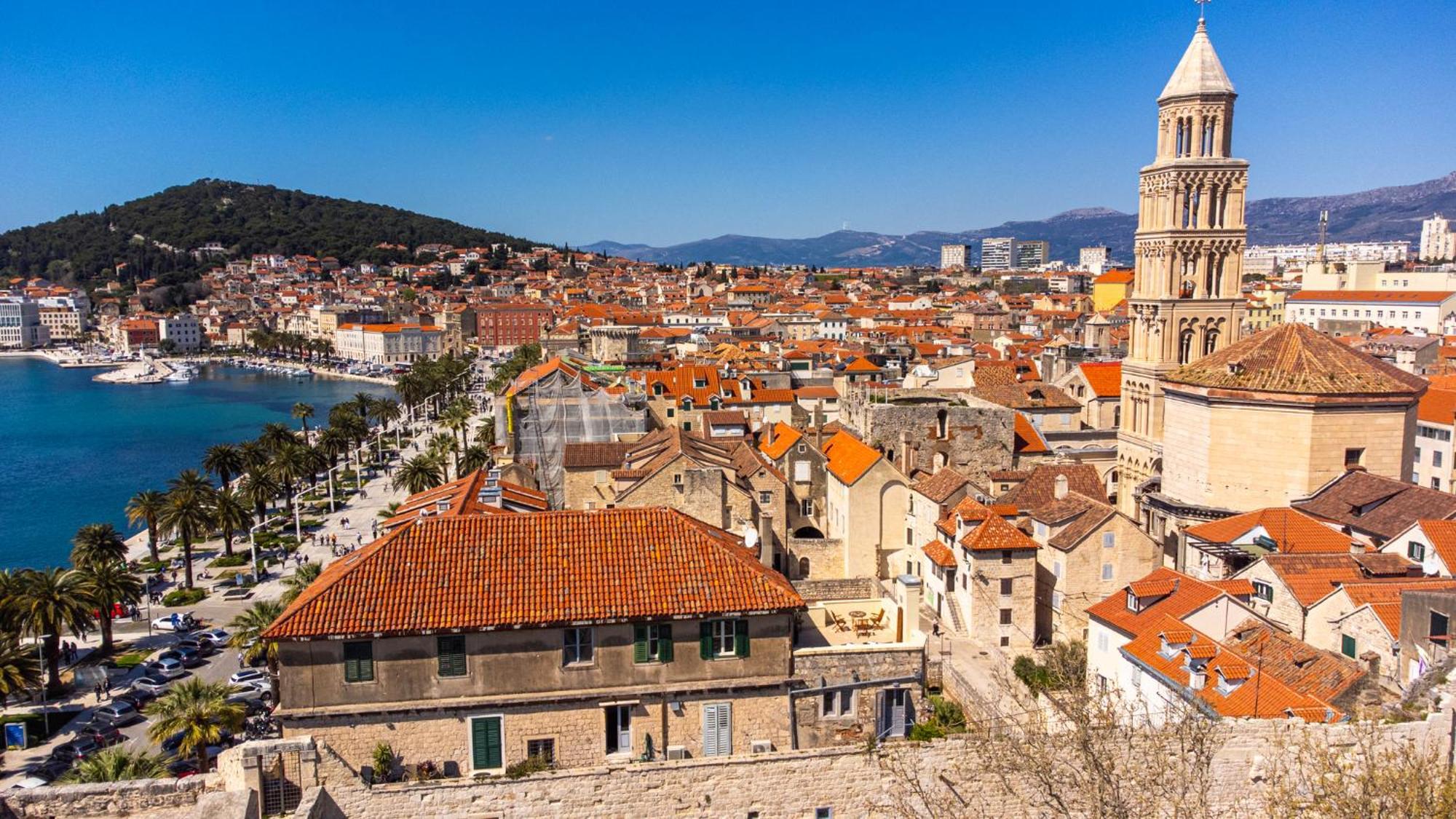 斯普利特Terazza Grande In Diocletian Tower公寓 外观 照片