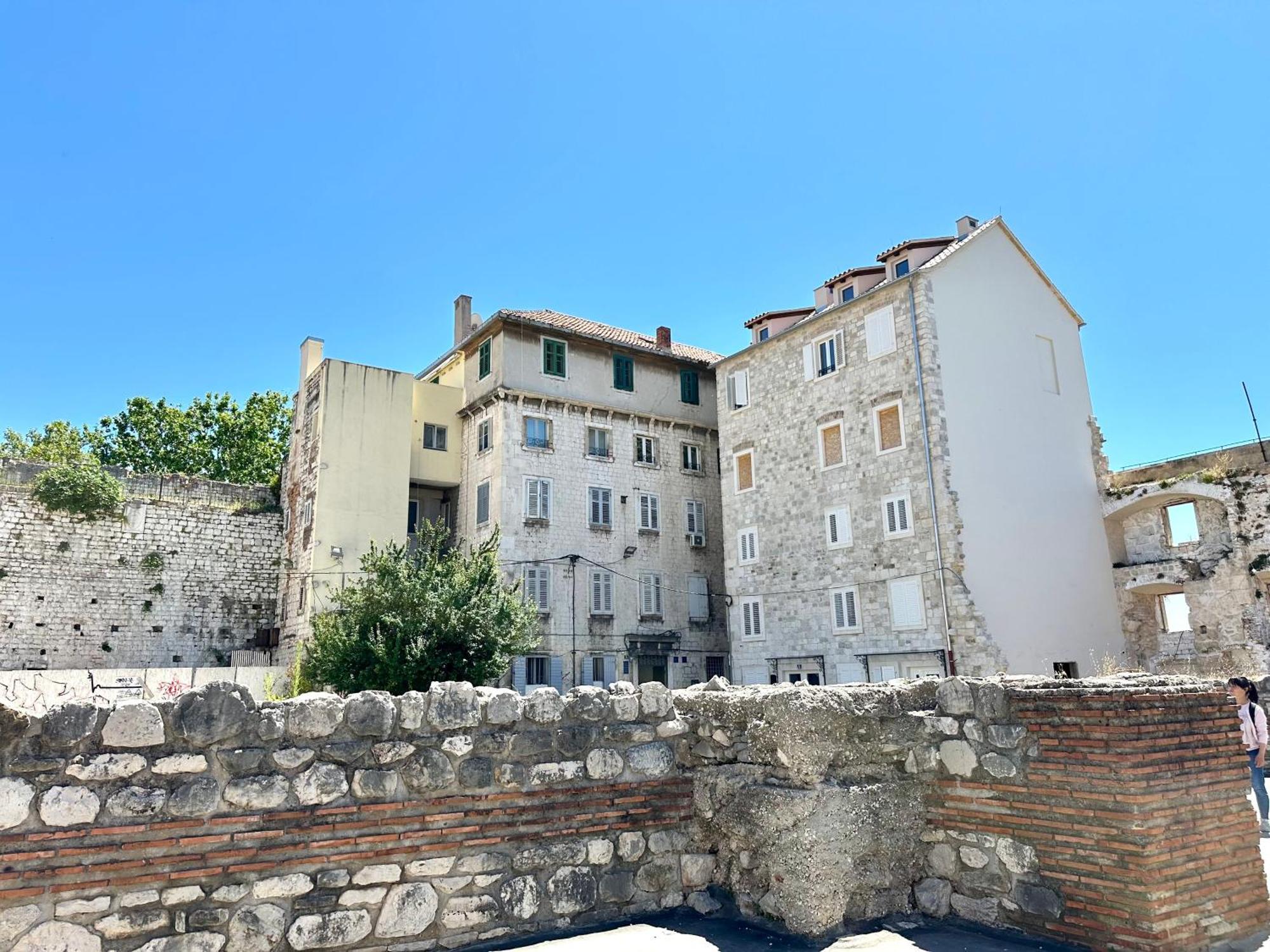 斯普利特Terazza Grande In Diocletian Tower公寓 外观 照片