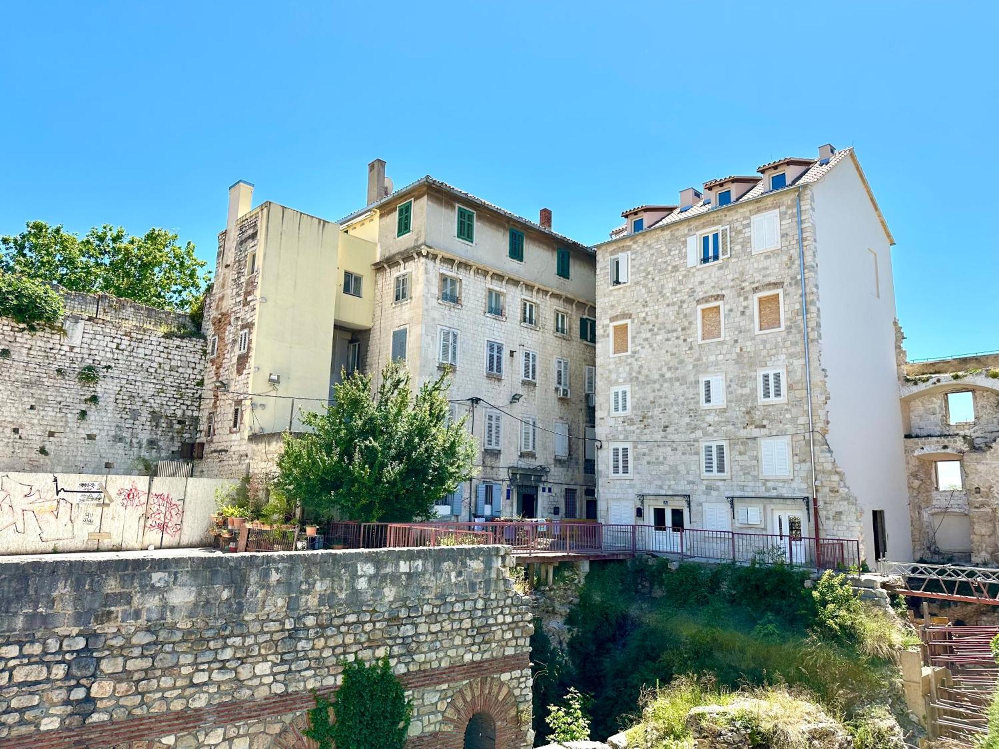 斯普利特Terazza Grande In Diocletian Tower公寓 外观 照片