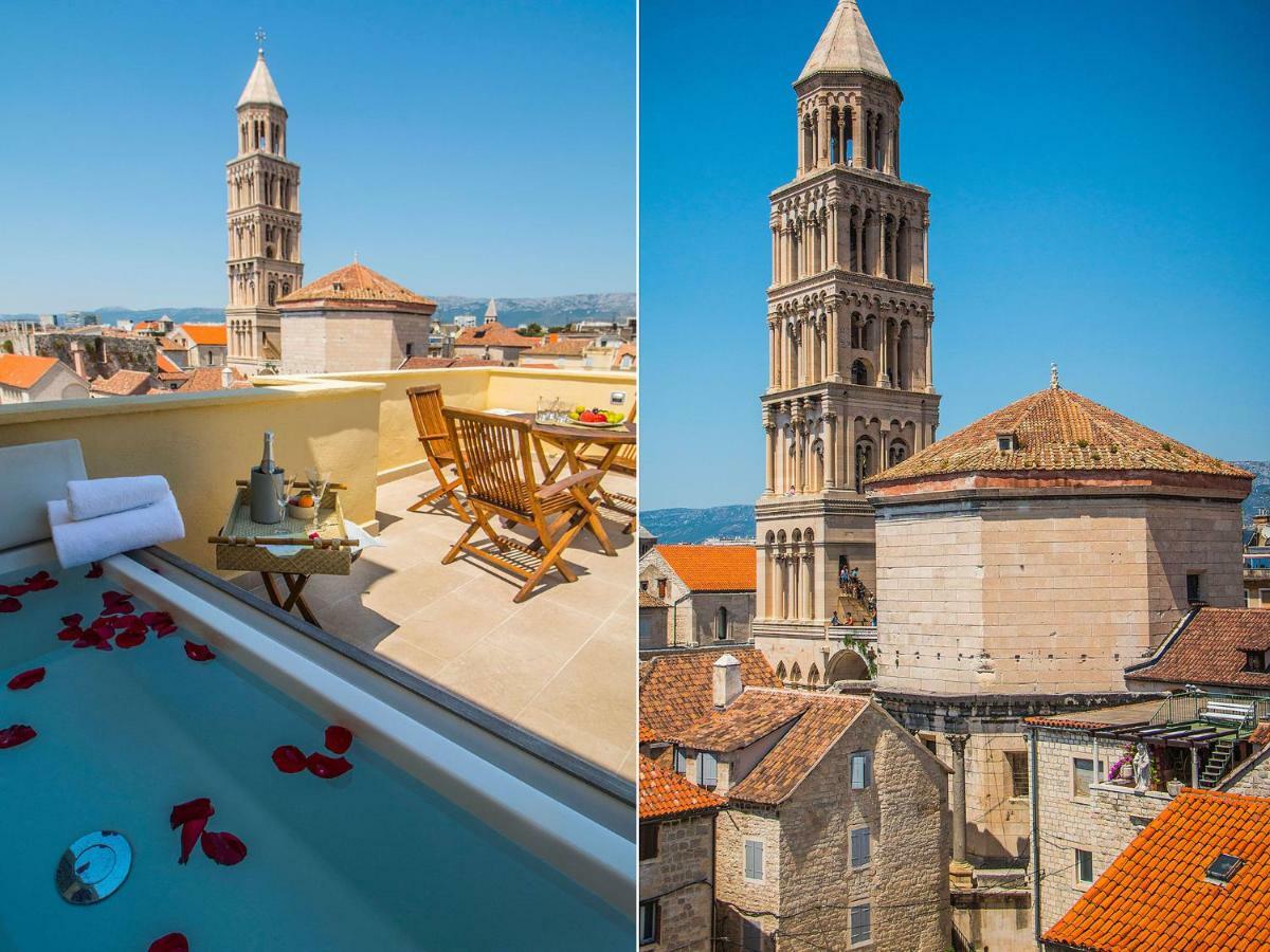 斯普利特Terazza Grande In Diocletian Tower公寓 外观 照片