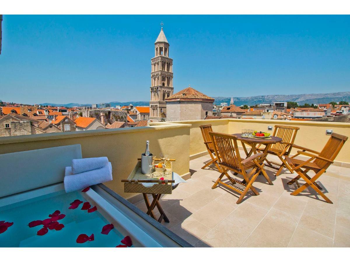斯普利特Terazza Grande In Diocletian Tower公寓 外观 照片