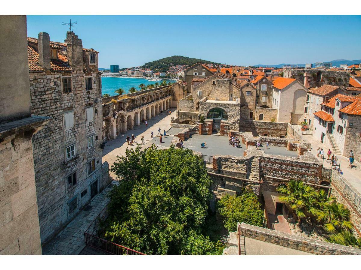 斯普利特Terazza Grande In Diocletian Tower公寓 外观 照片