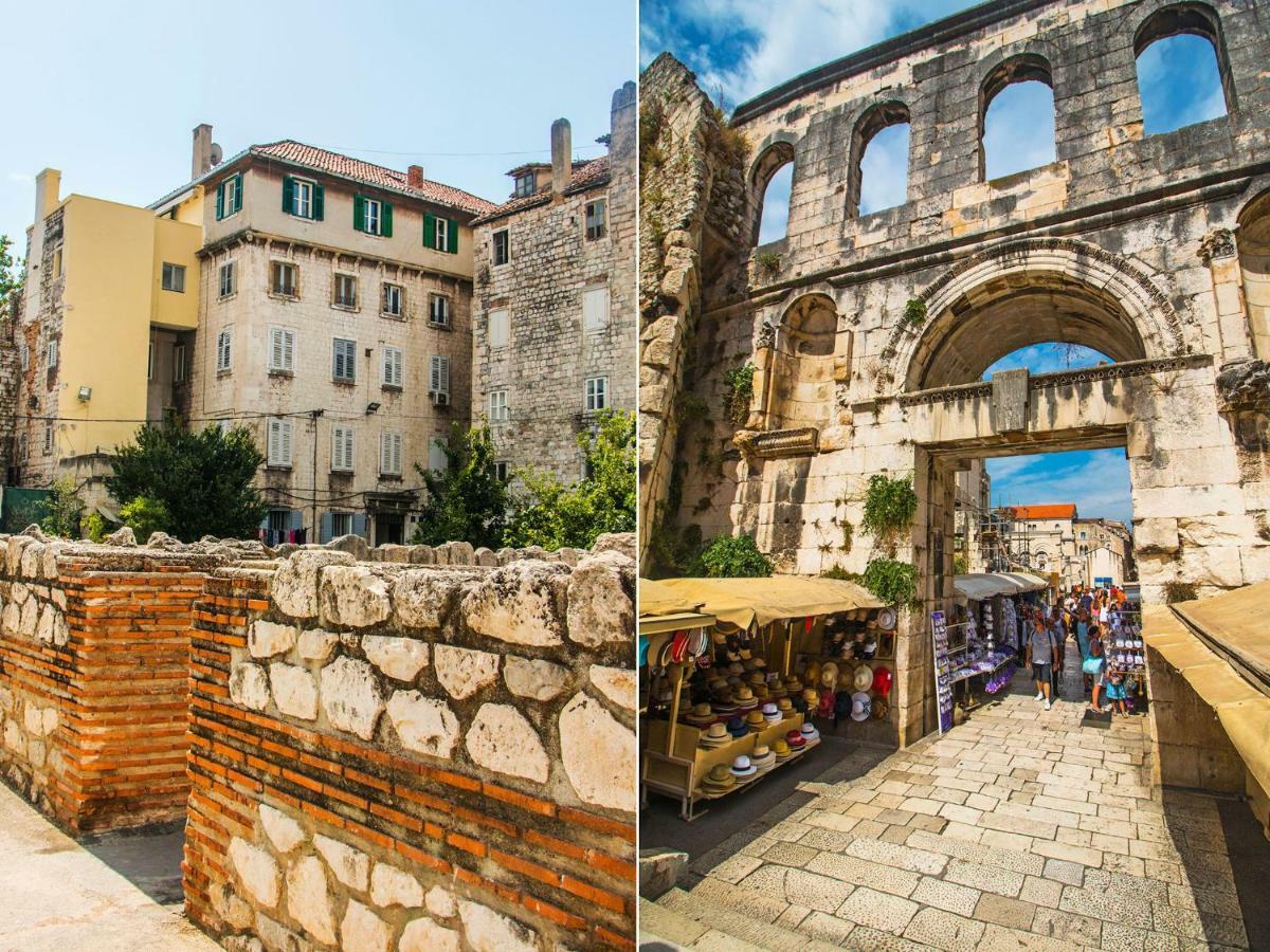 斯普利特Terazza Grande In Diocletian Tower公寓 外观 照片